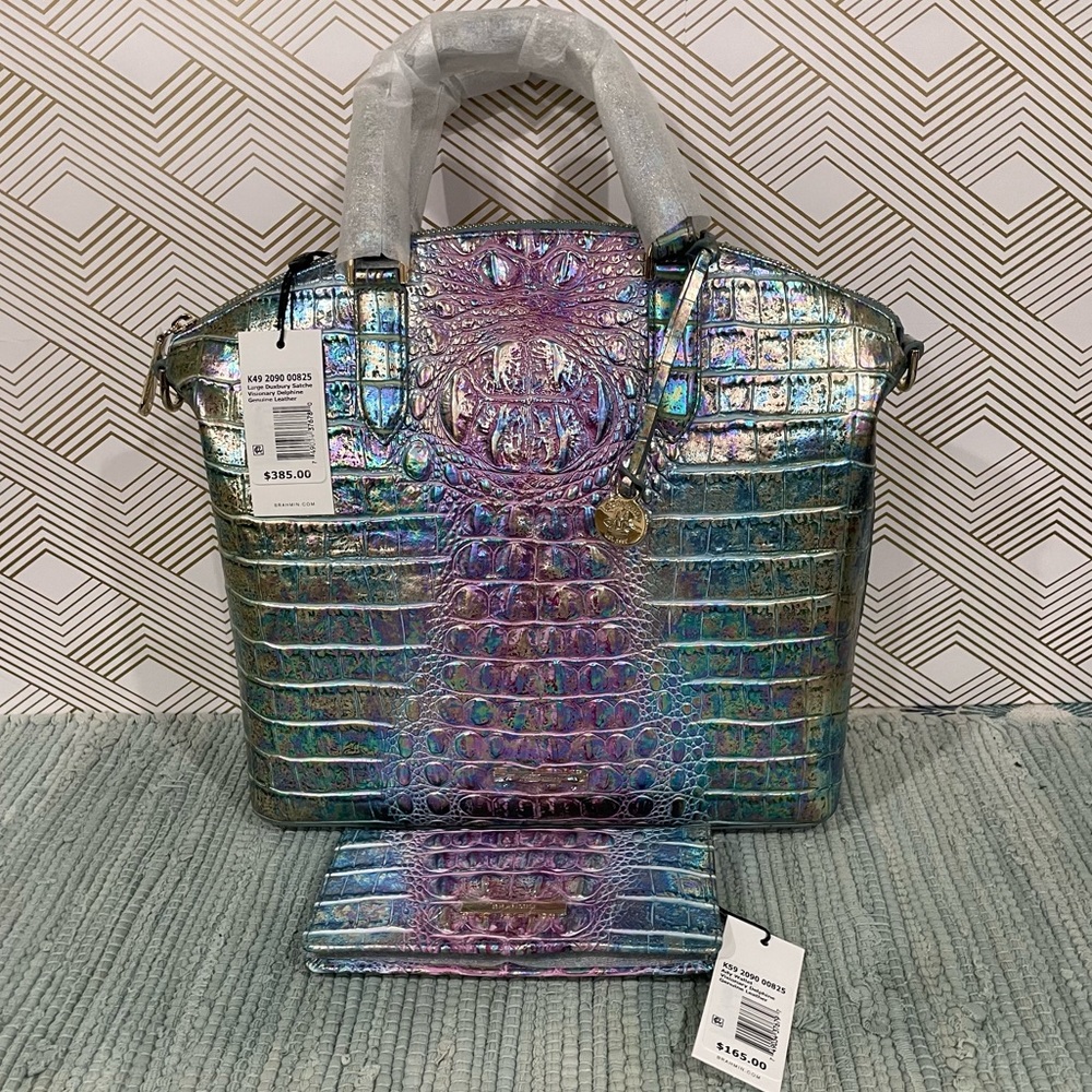 Brahmin Large Duxbury with Ady Wallet